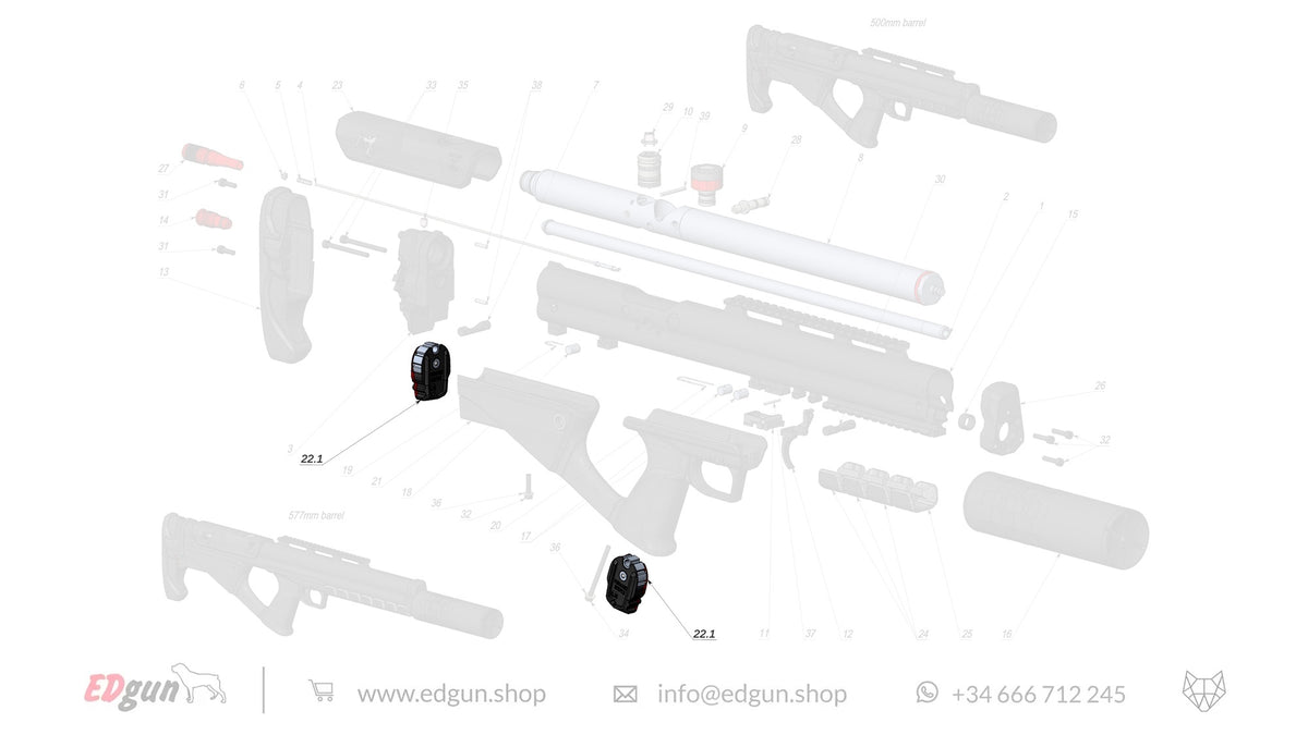 General Spare Parts for Fenix & F7