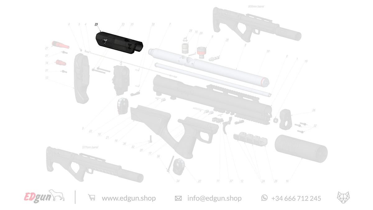 General Spare Parts for Fenix & F7