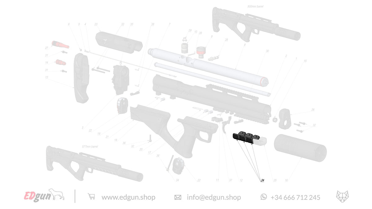 General Spare Parts for Fenix & F7