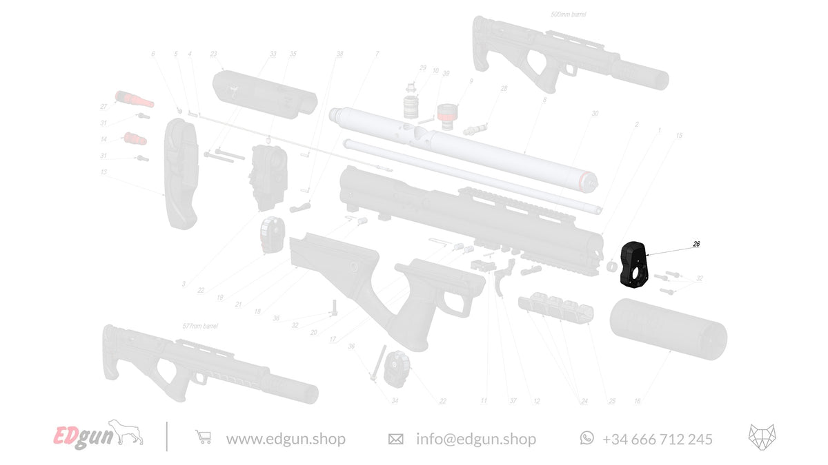 General Spare Parts for Fenix & F7