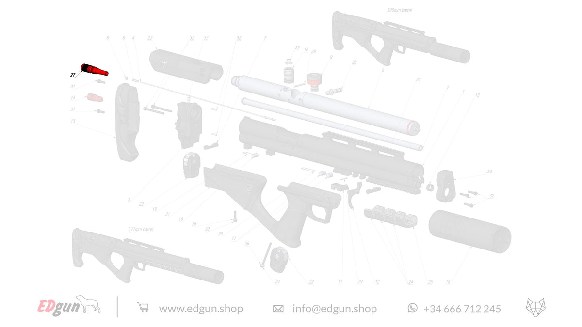 General Spare Parts for Fenix & F7