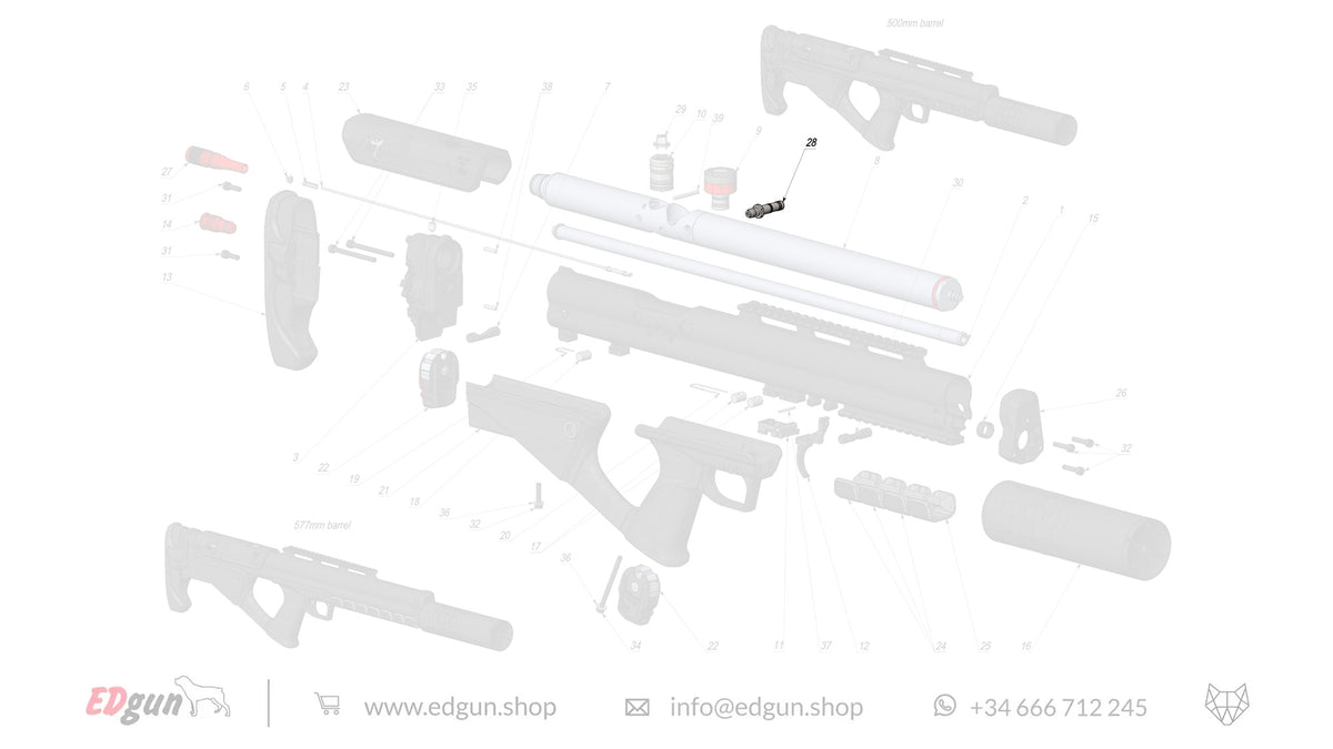 General Spare Parts for Fenix & F7