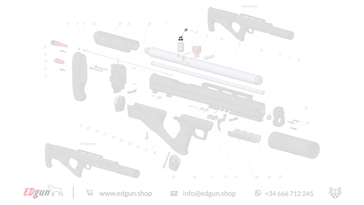 General Spare Parts for Fenix & F7