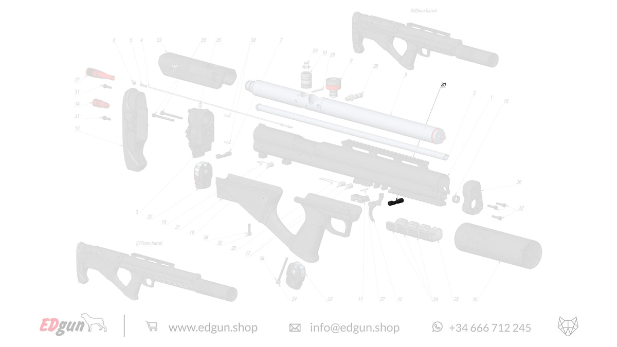 General Spare Parts for Fenix & F7