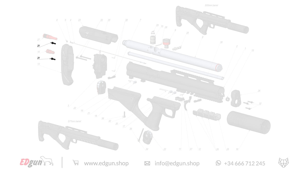 General Spare Parts for Fenix & F7