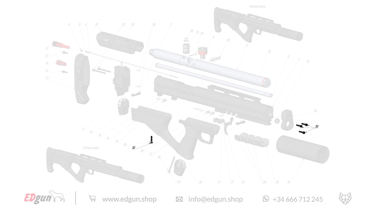 General Spare Parts for Fenix & F7