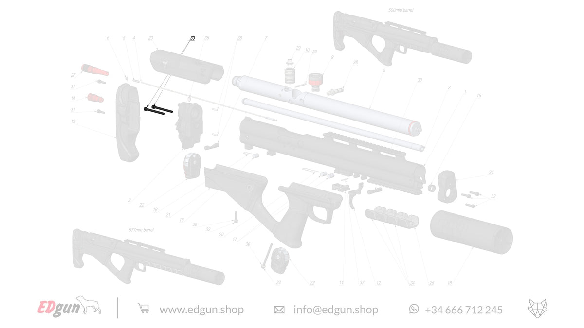 General Spare Parts for Fenix & F7