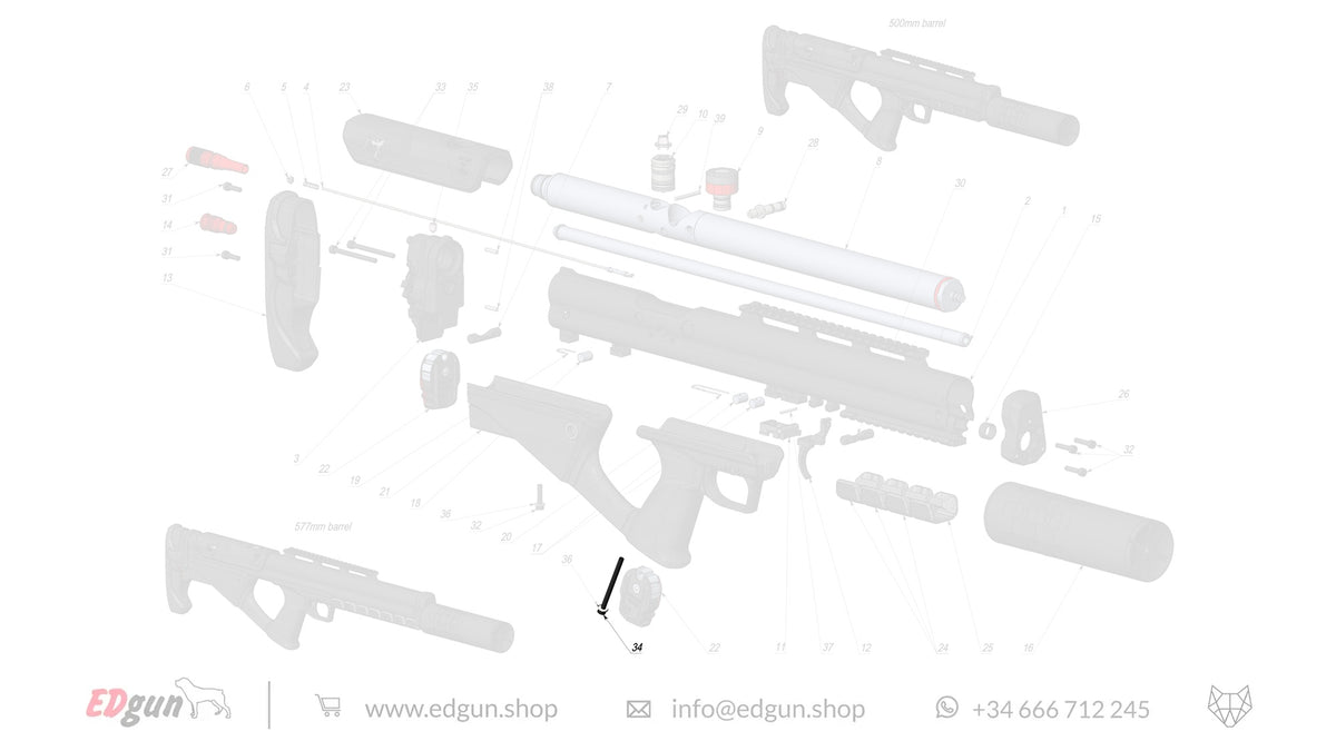 General Spare Parts for Fenix & F7
