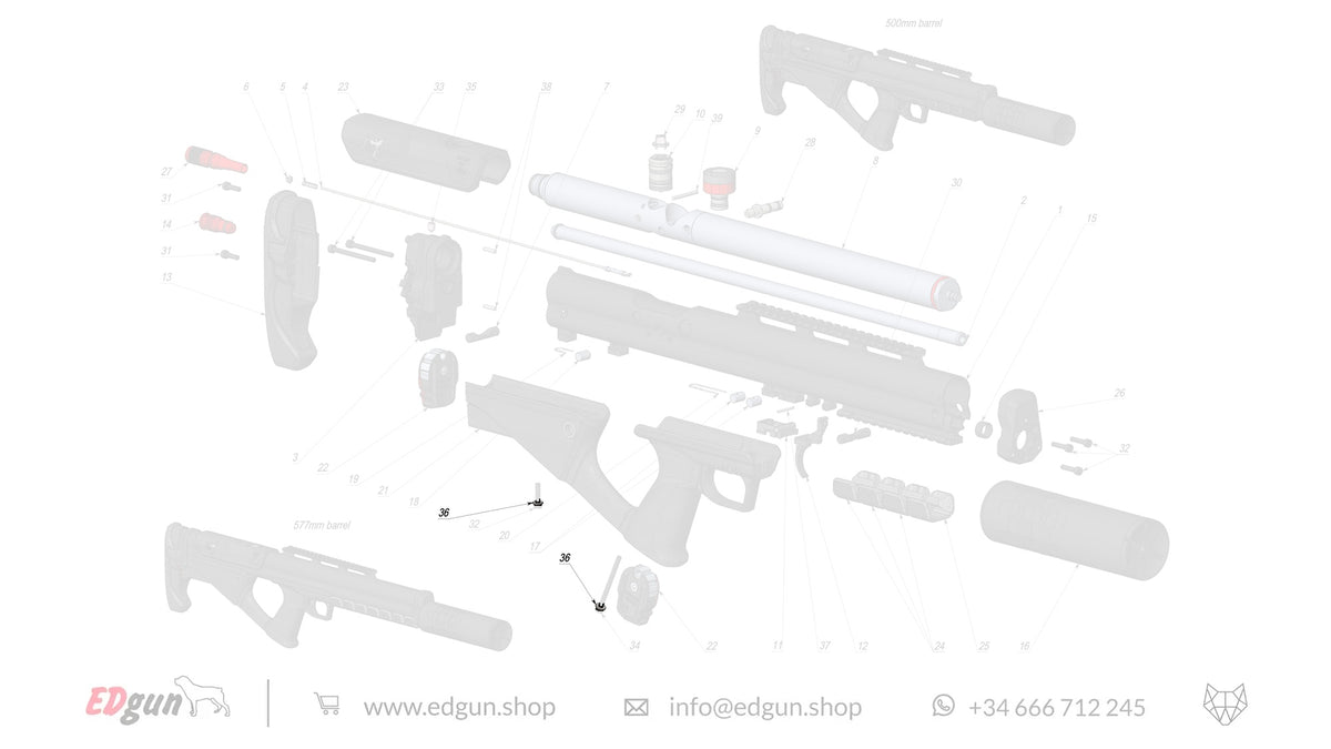 General Spare Parts for Fenix & F7