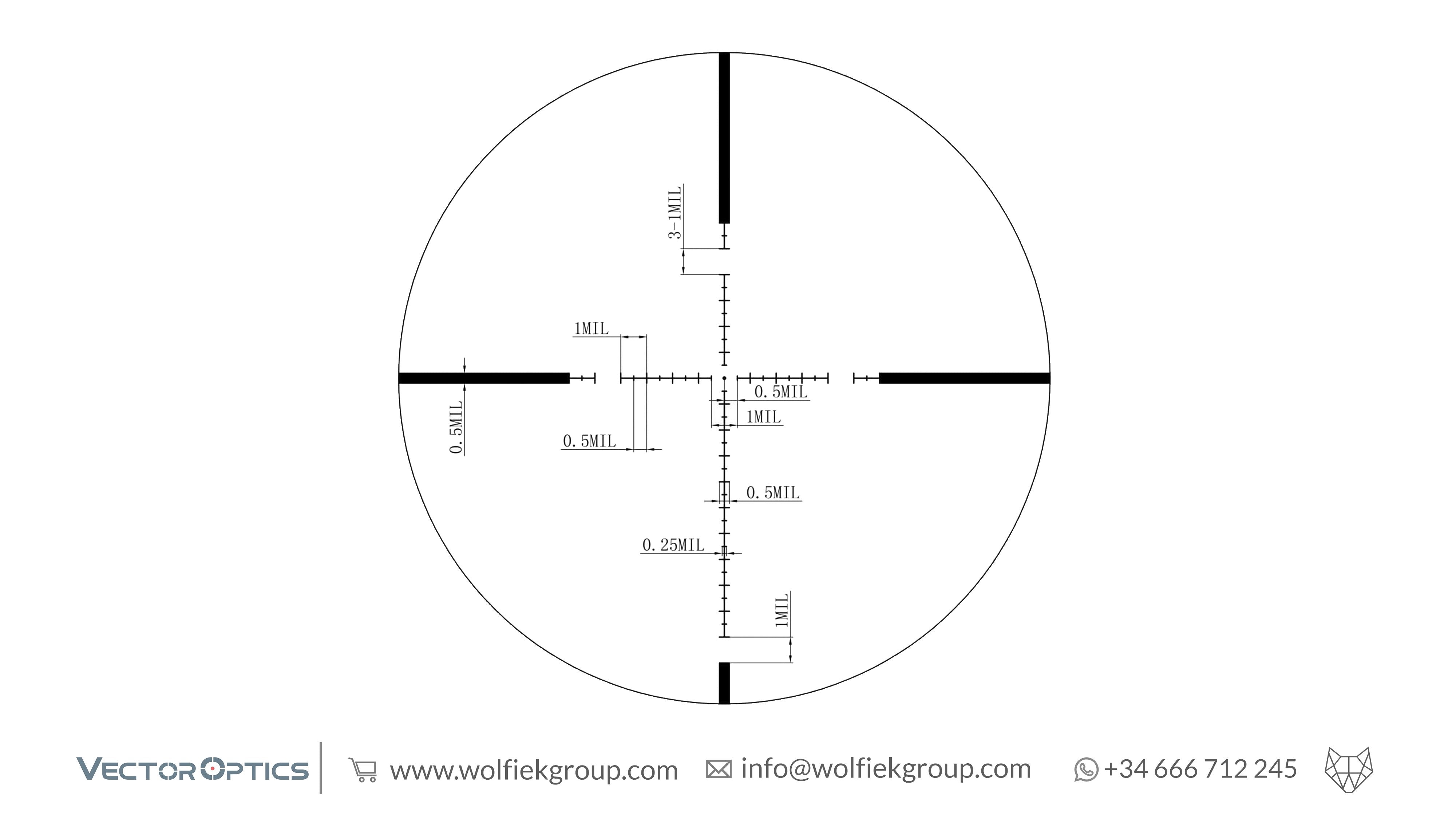 Vector Optics Marksman Riflescope - 3.5-10x44 SFP – EDGUN.SHOP