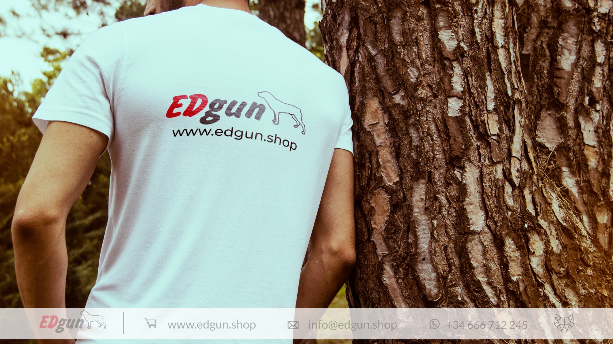 EDgun Shop Exclusive T-Shirt back