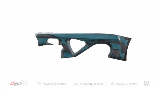 Laminated Stock for Lelya 2.0 in blue