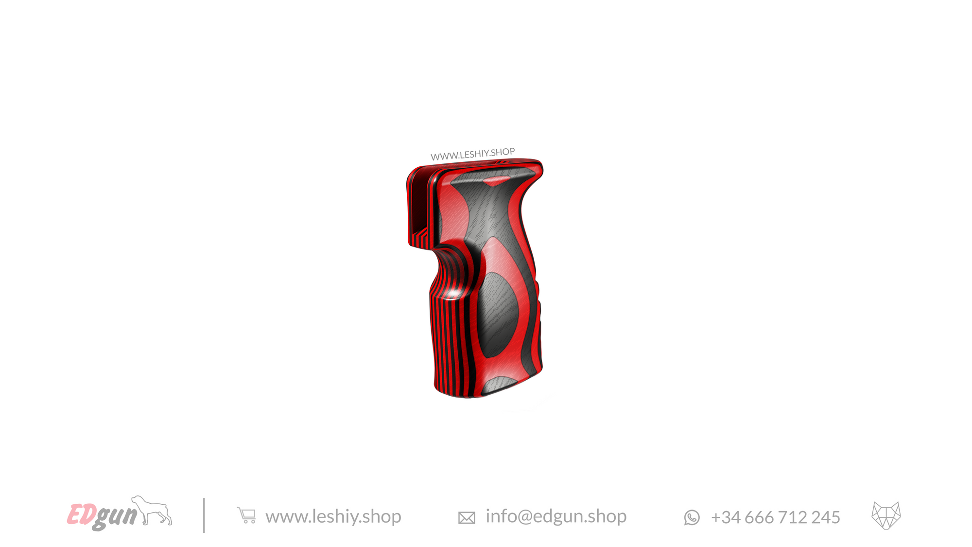 Leshiy 2 Grip EDgun Russian Design in red