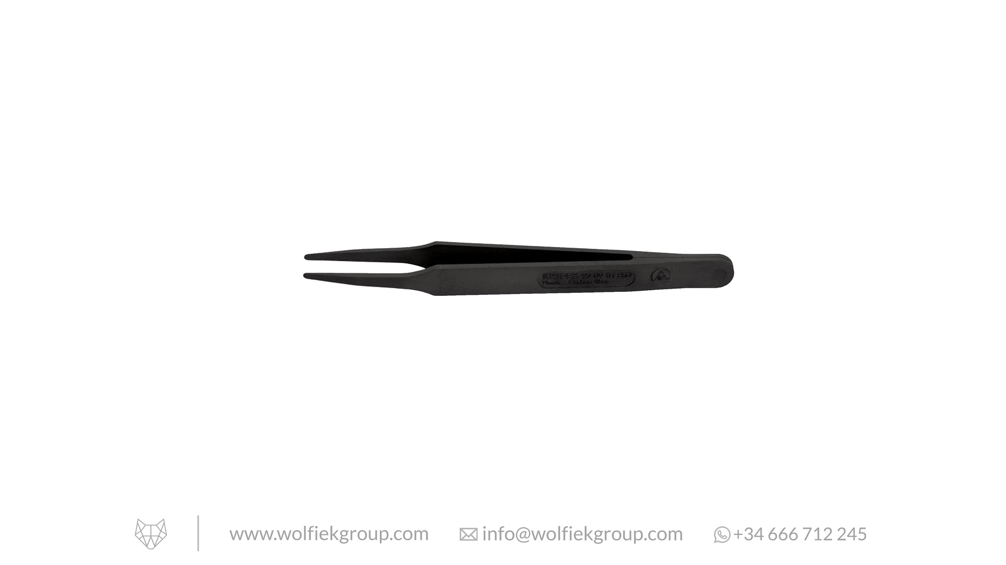 Plastic tweezer ESD