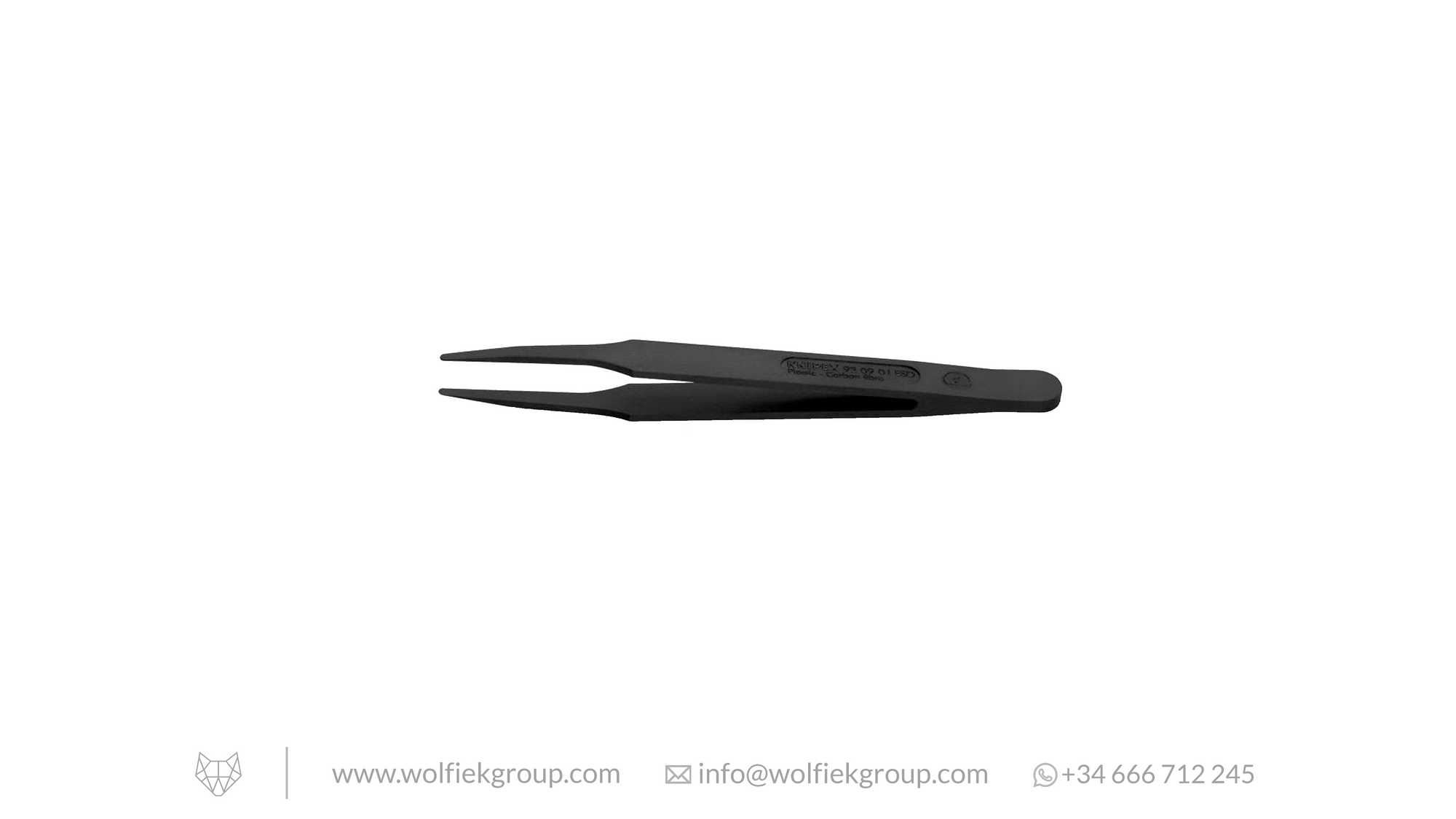 Plastic tweezer ESD