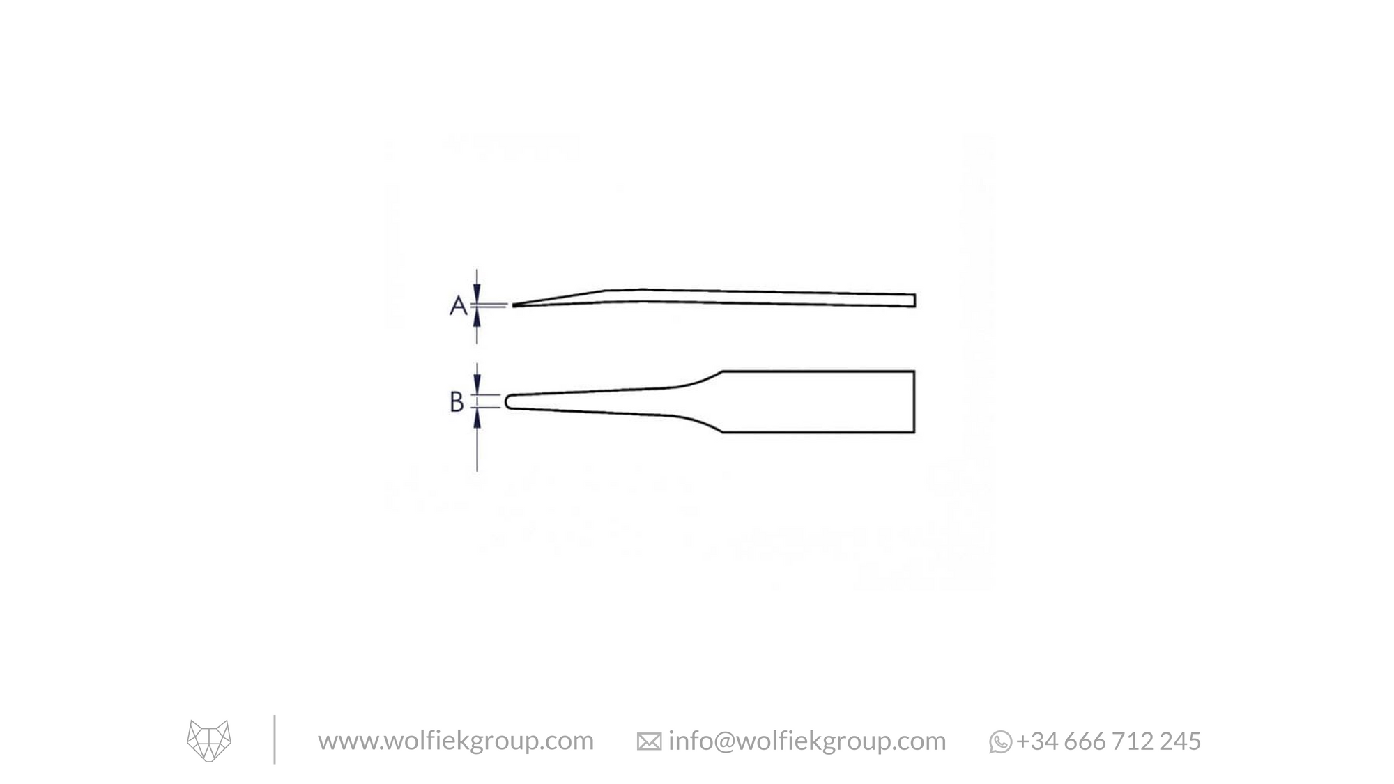 Plastic tweezer ESD diagram