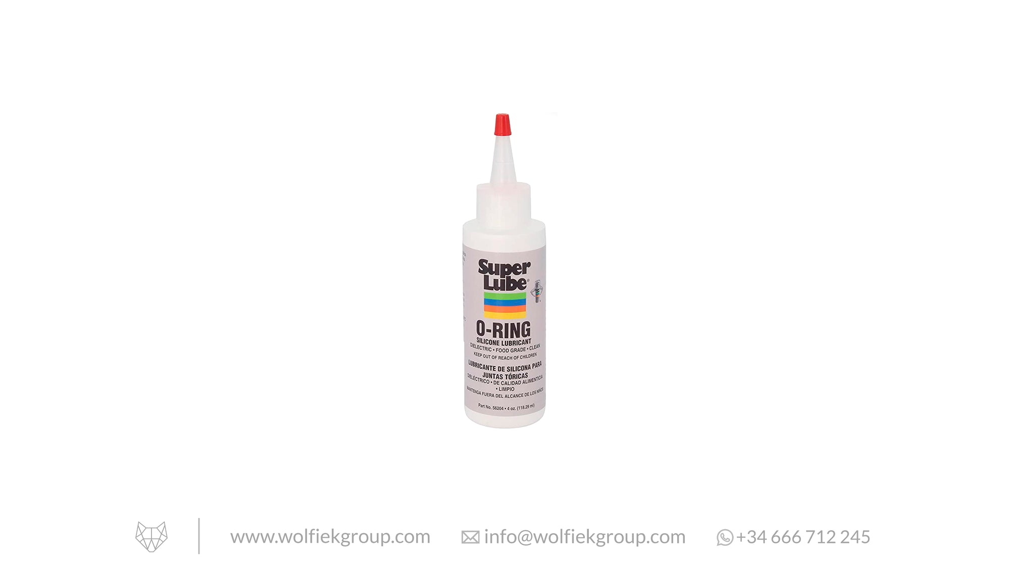 Tube of Super Lube silicone grease that hydrates the carbine 118.29ml