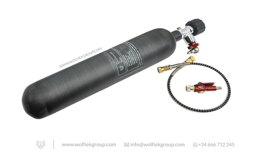 Carbon store fiber bottle