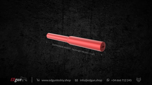 Suppressor Shopot in red