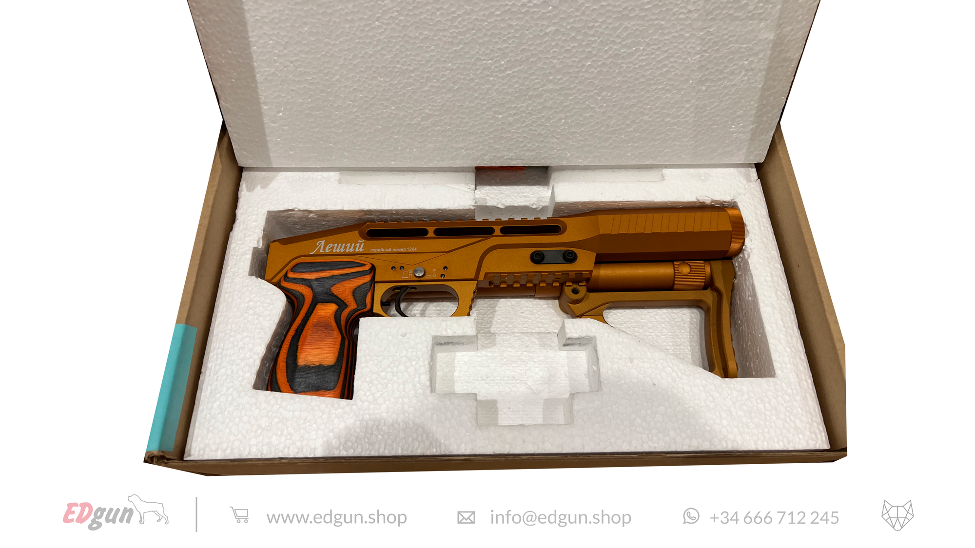 Edgun Leshiy Special Edition in orange