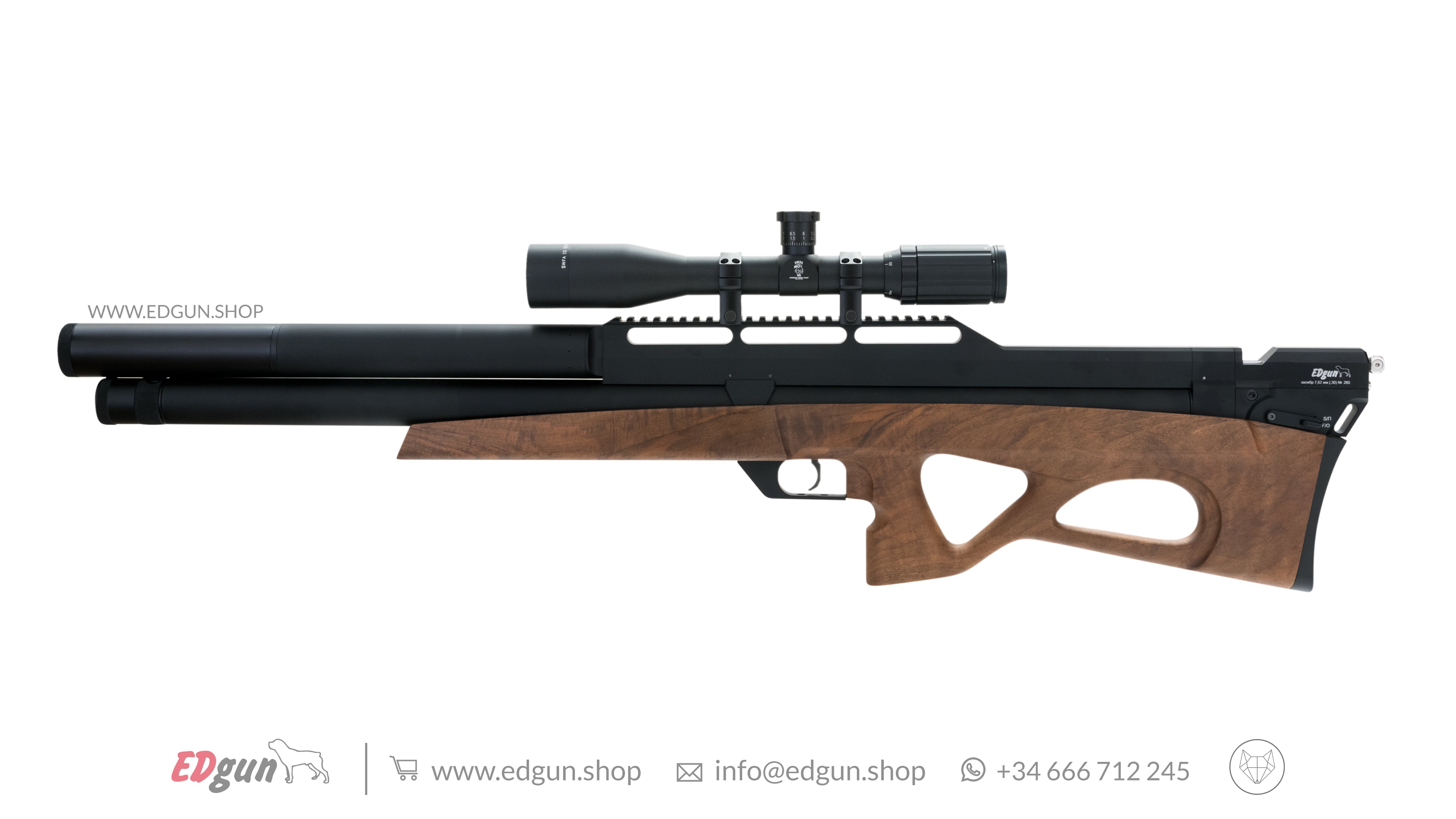 Side view of the Super Long Limited Edition of EDgun Matador R5