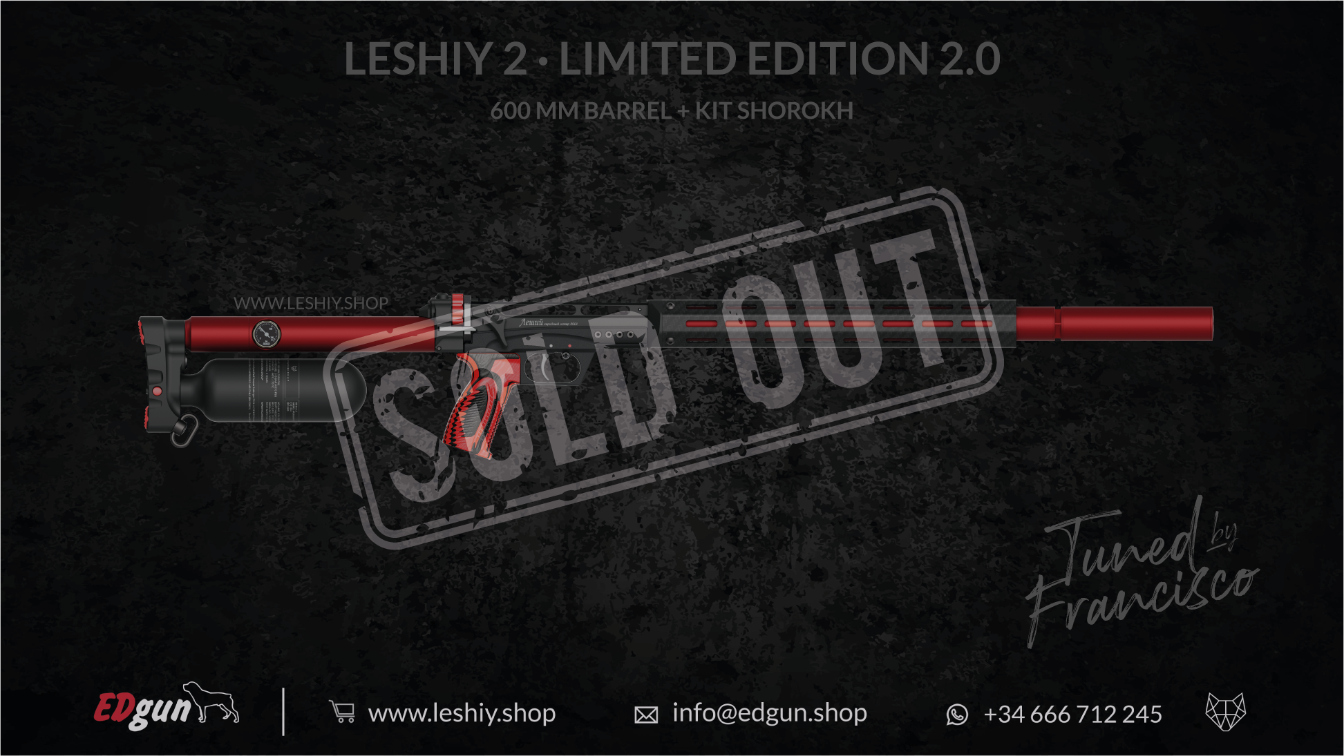 Leshiy 2 Edición Limitada 2.0 · Tuned by Francisco
