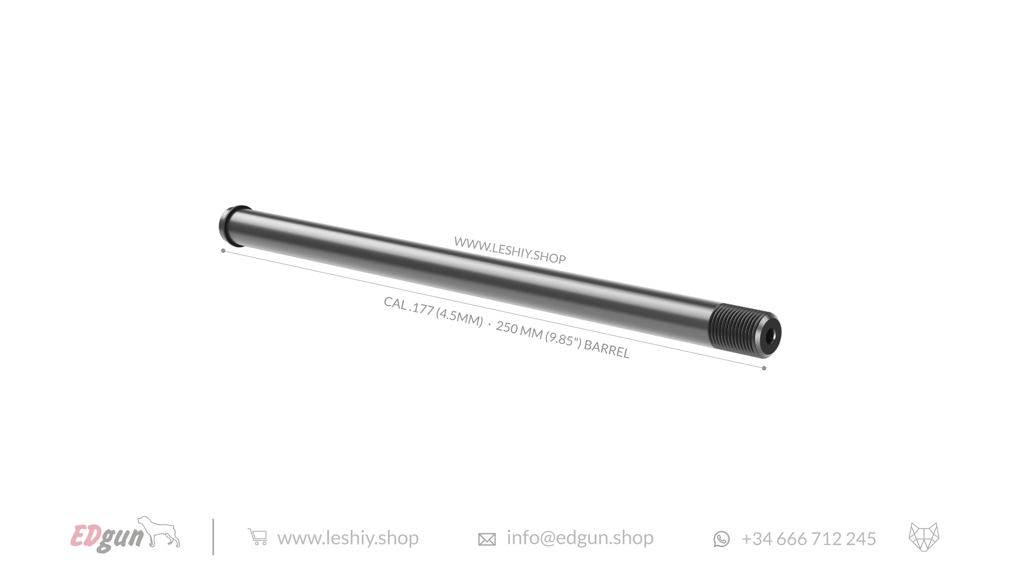 Leshiy 2 kit 250mm (9.85¨) Alfa Precision barrel 