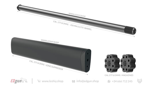 Leshiy 2 Lothar Walther kit 350mm (13.75¨) 