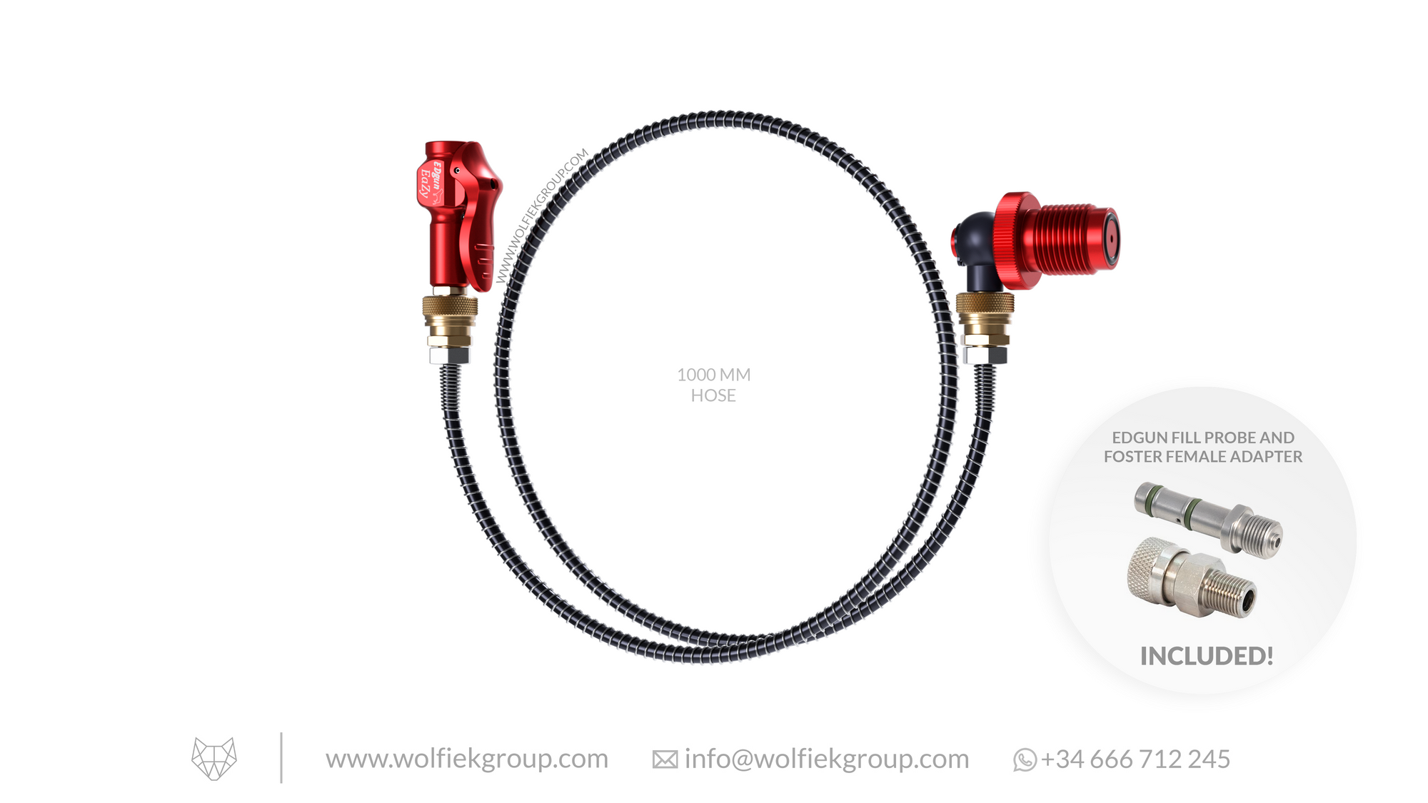 Easy fill revolutionary filling station 1000mm hose