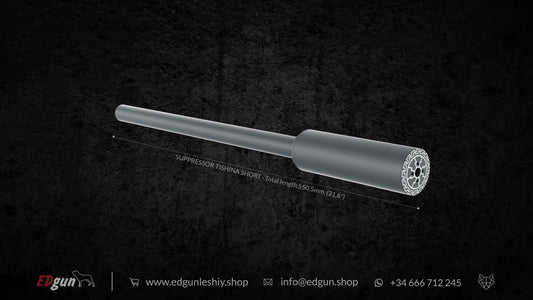 Suppressor Tishina 150 in black