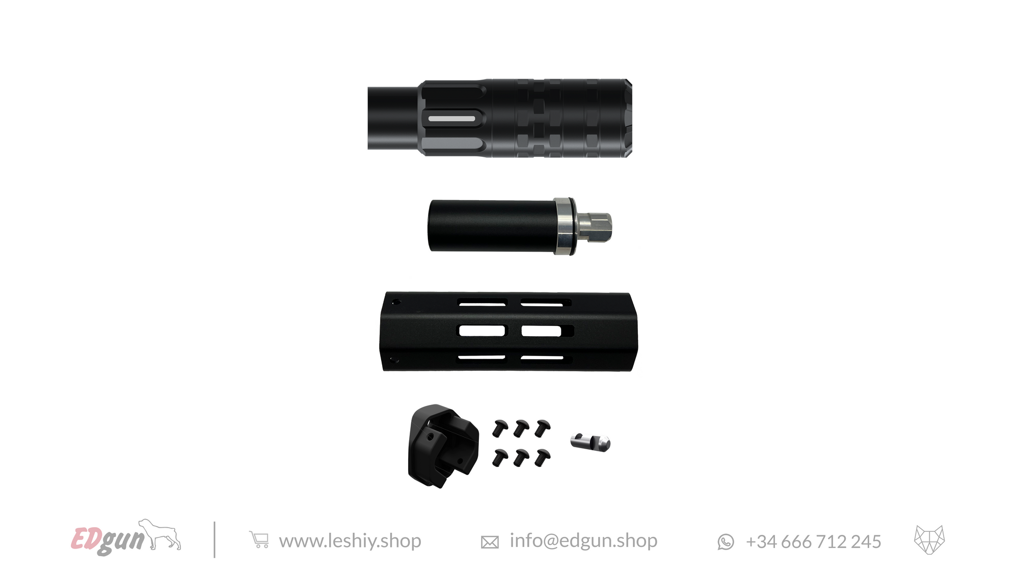 Behemoth QD Silencer TRI-LUG KIT Reflex