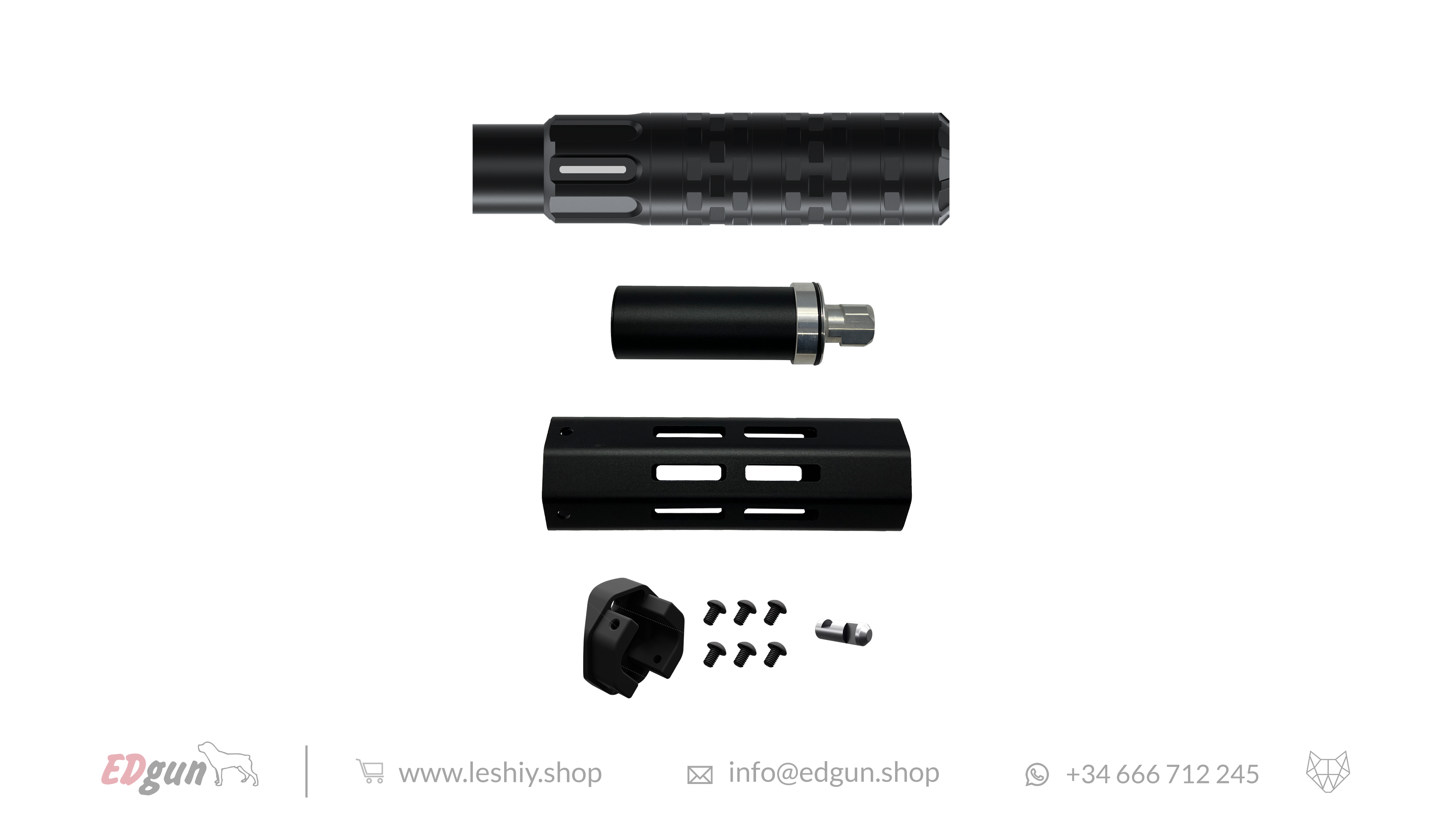 Behemoth QD Silencer TRI-LUG KIT Reflex