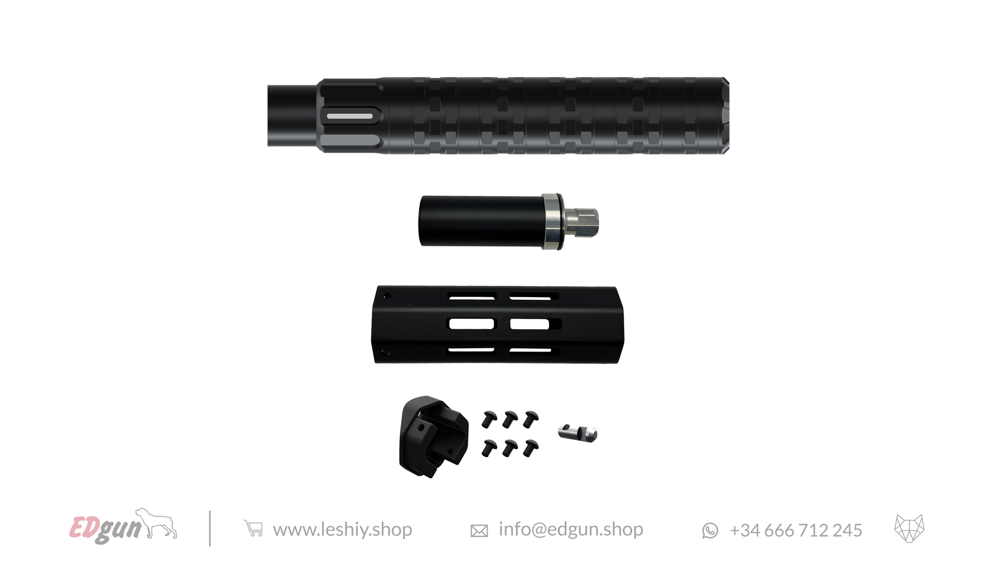 Behemoth QD Silencer TRI-LUG KIT Reflex