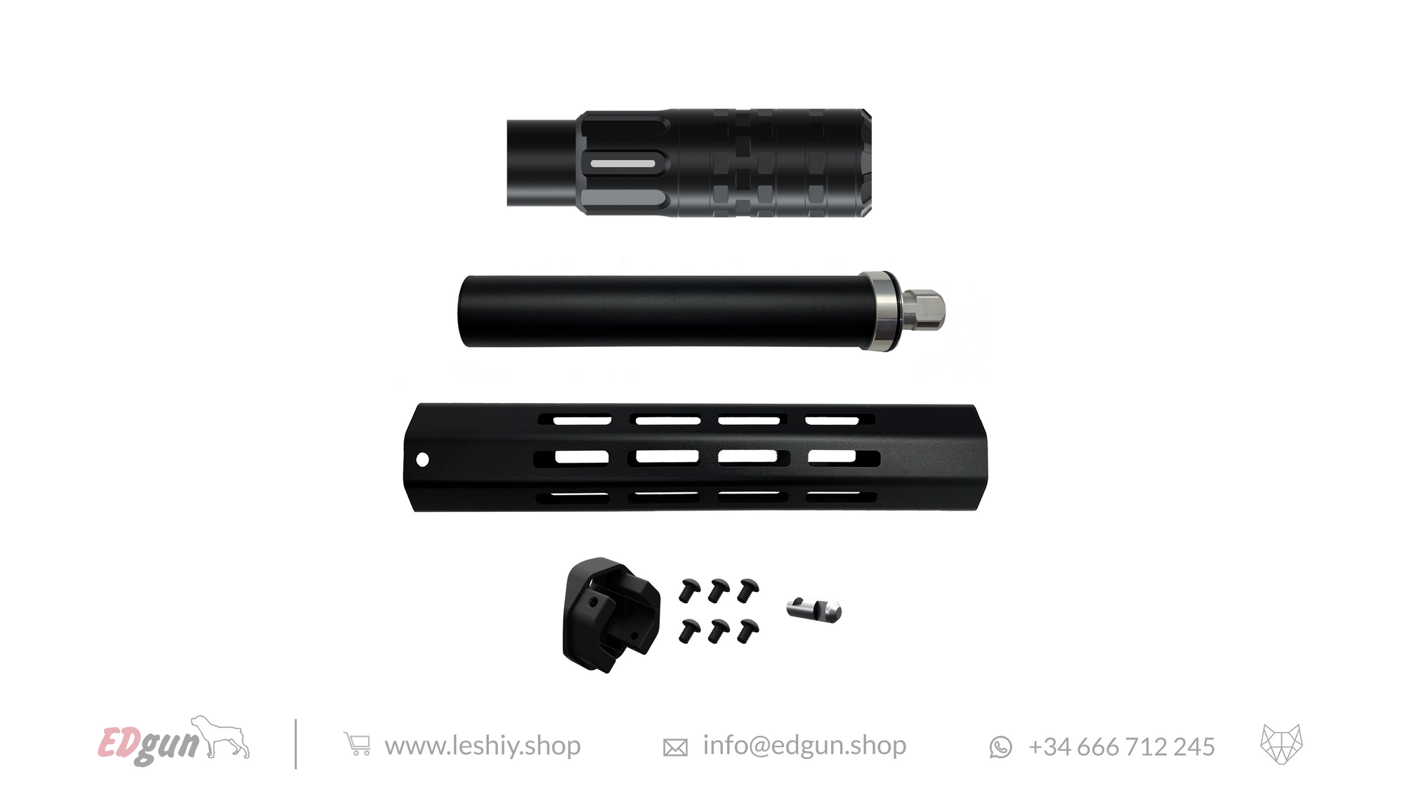 Behemoth QD Silencer TRI-LUG KIT Reflex