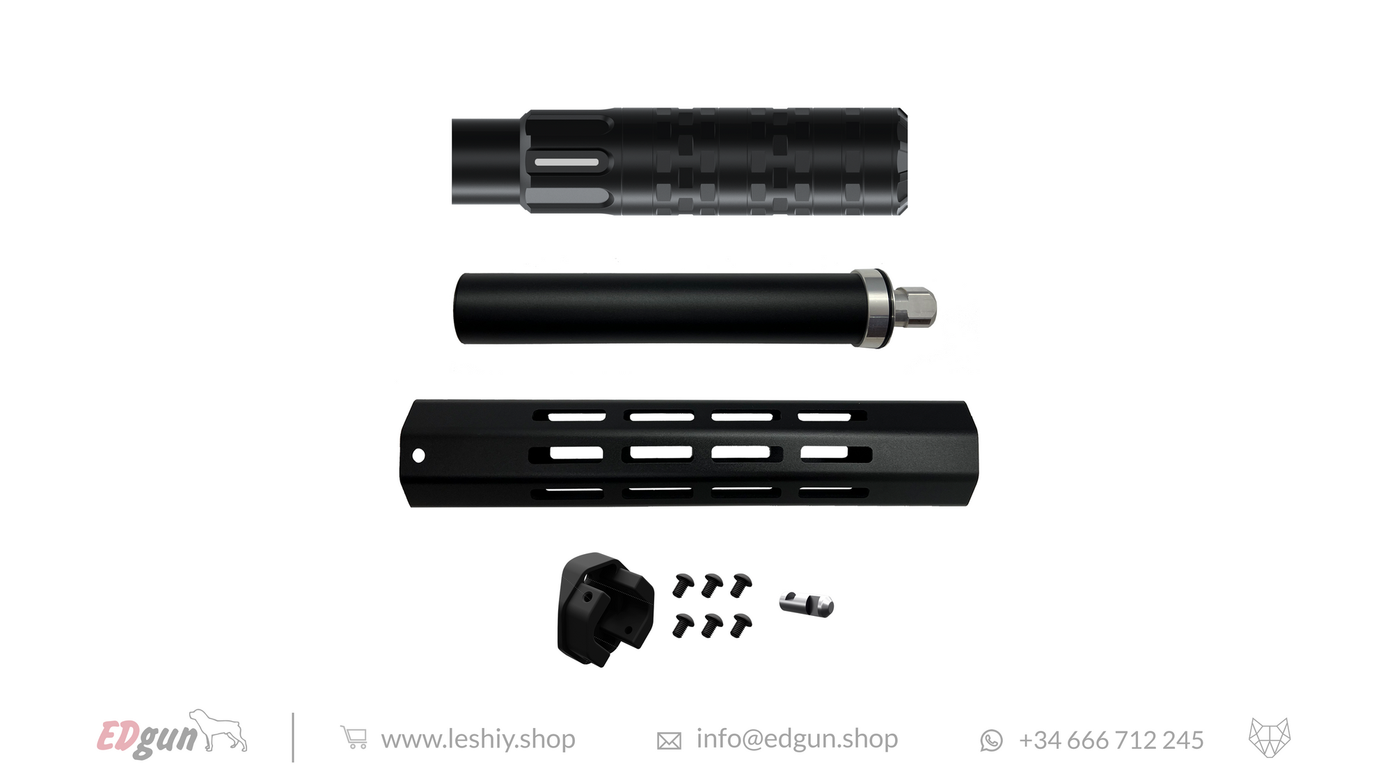 Behemoth QD Silencer TRI-LUG KIT Reflex