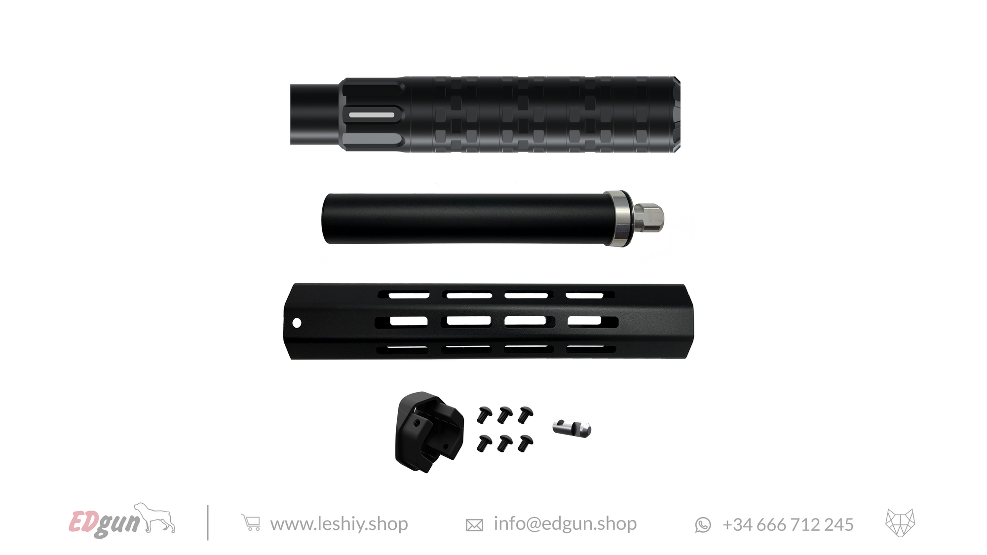 Behemoth QD Silencer TRI-LUG KIT Reflex