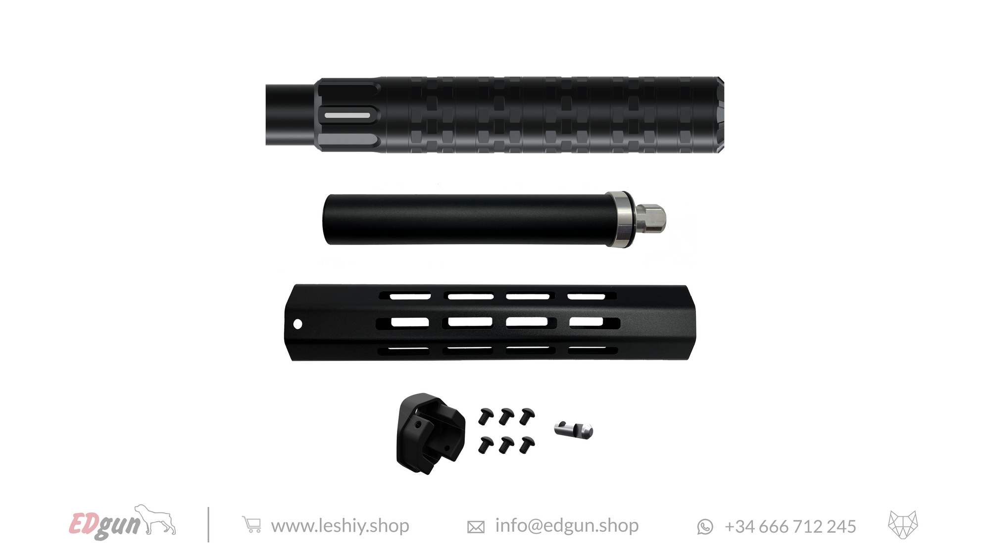 Behemoth QD Silencer TRI-LUG KIT Reflex