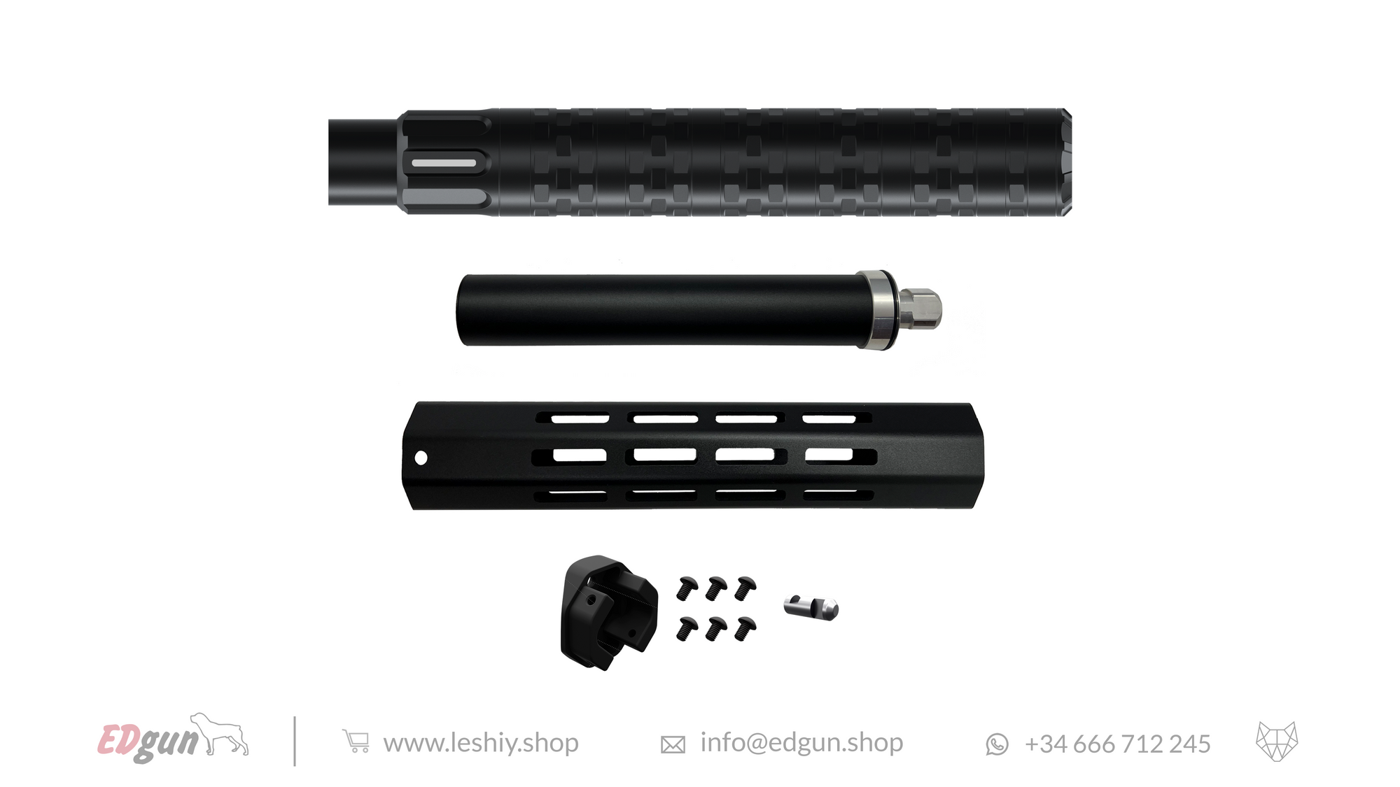 Behemoth QD Silencer TRI-LUG KIT Reflex