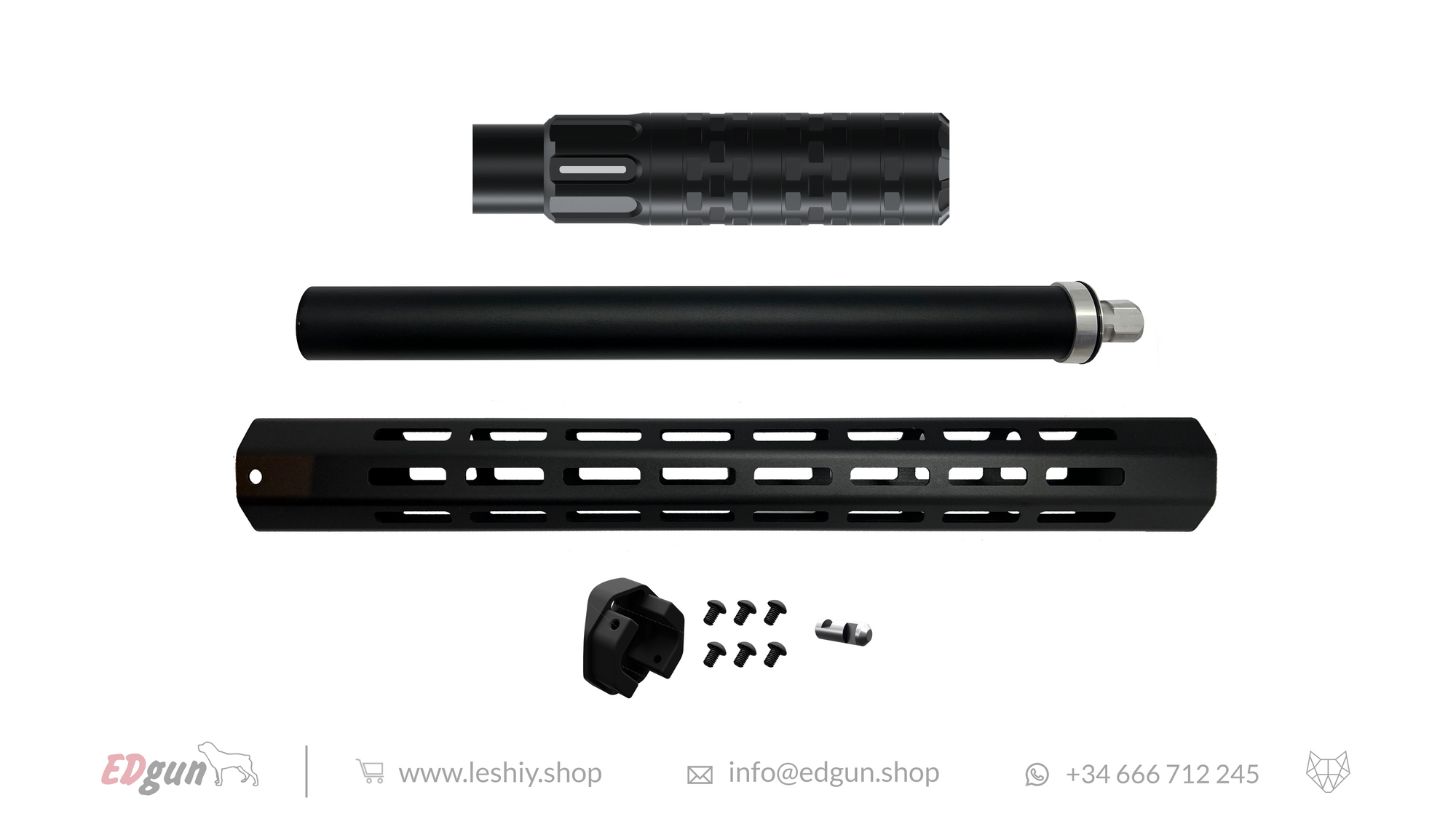 Behemoth QD Silencer TRI-LUG KIT Reflex