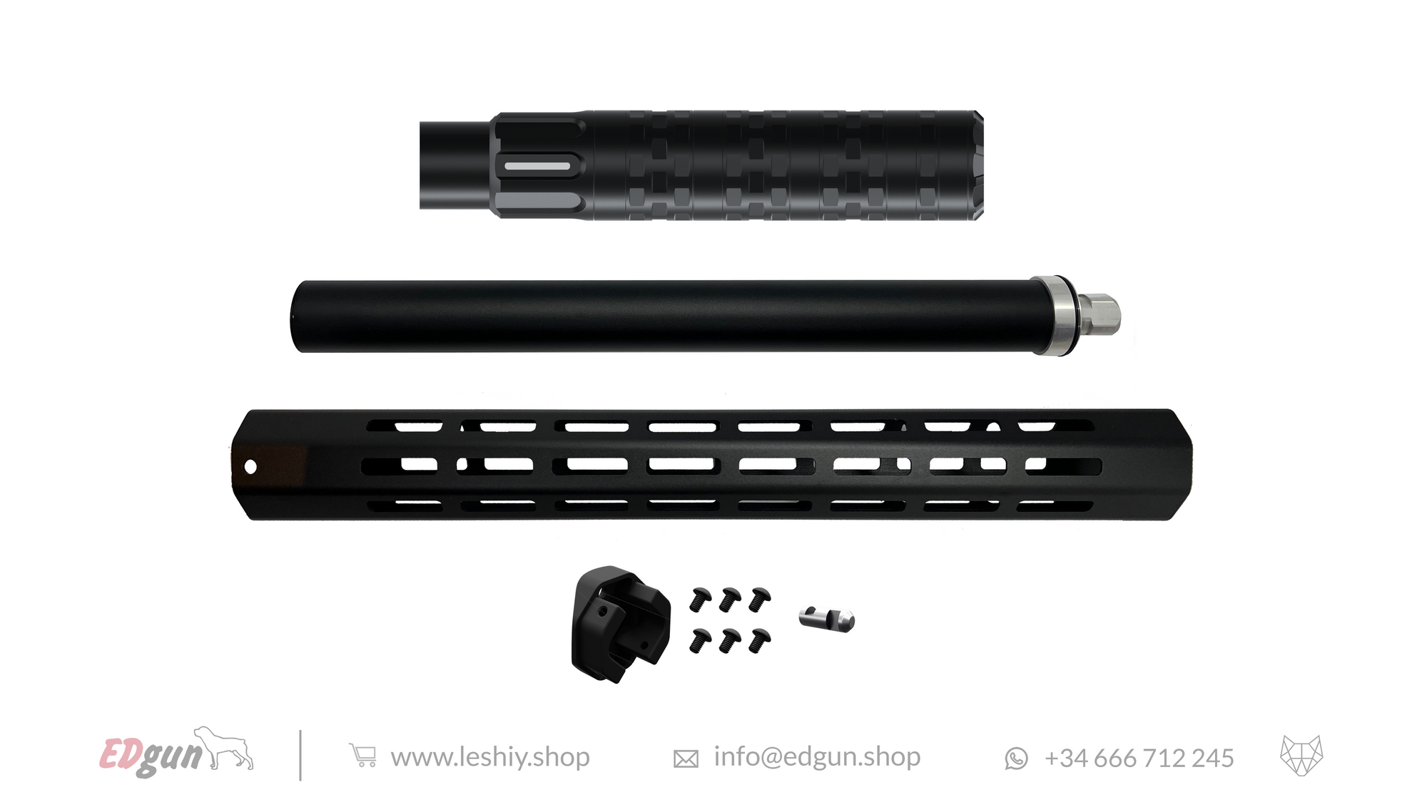 Behemoth QD Silencer TRI-LUG KIT Reflex