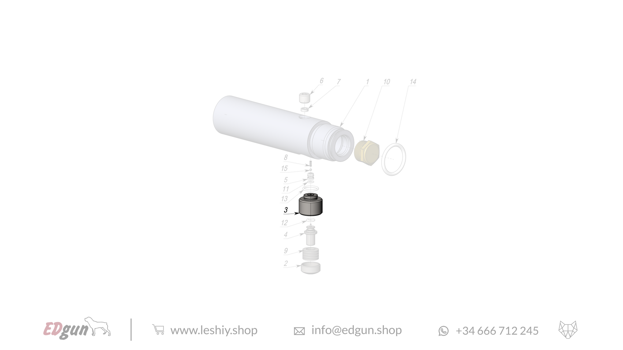 Leshiy 2 Externally Adjustable Regulator (E.A.R) LSA242500