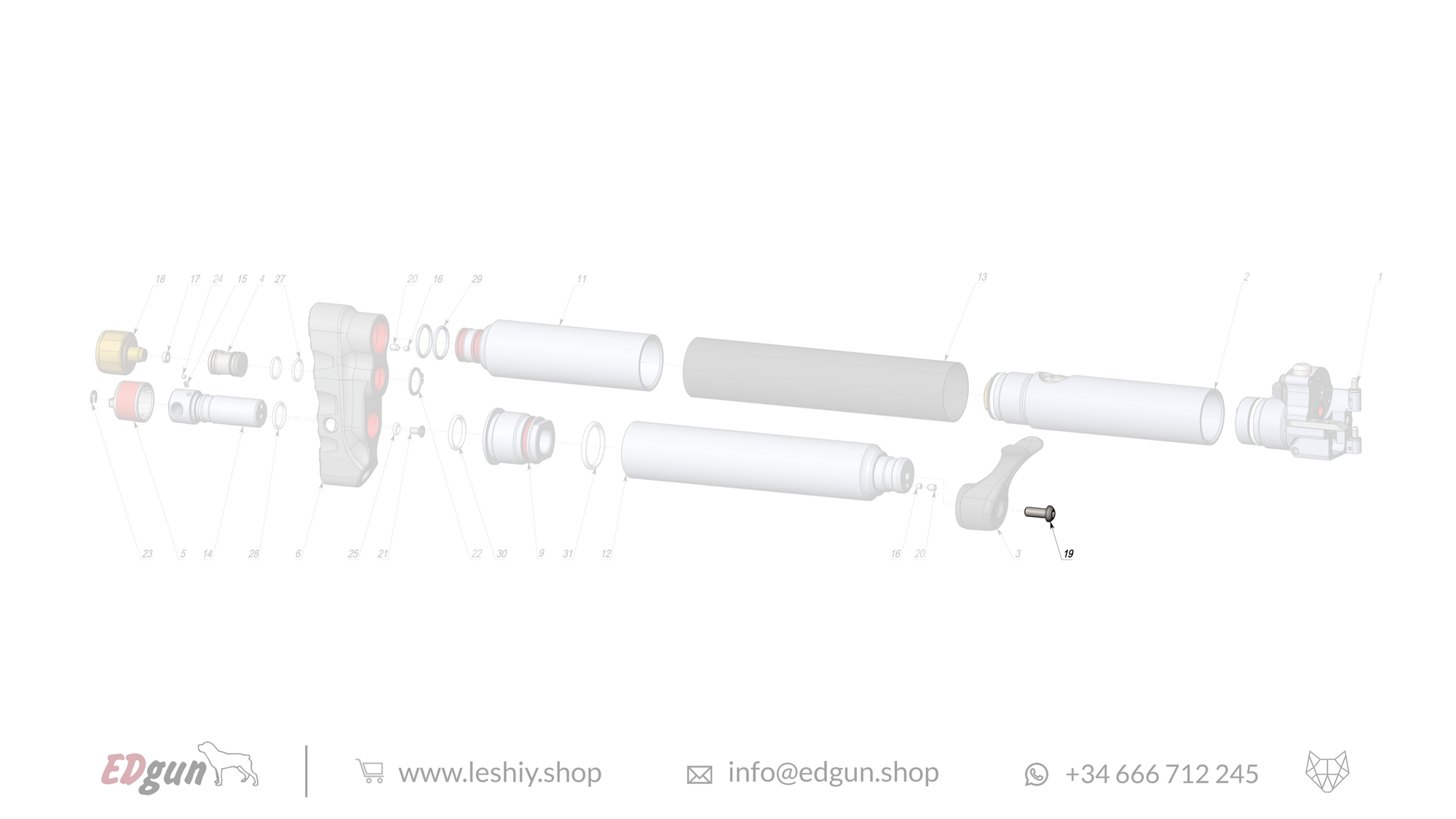 Leshiy 2 Butt LSA242000 diagram