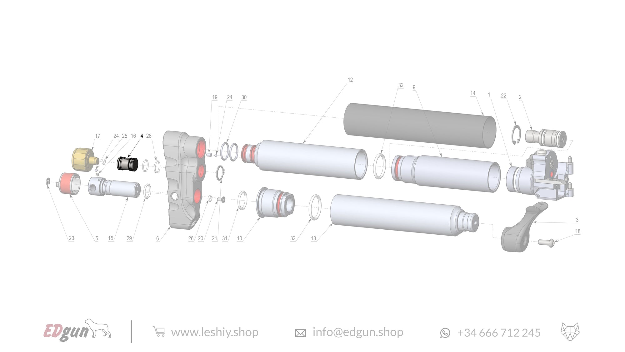 Leshiy 2 Reservoir/Butt diagram