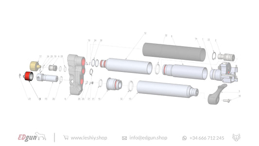 Leshiy 2 Reservoir/Butt diagram