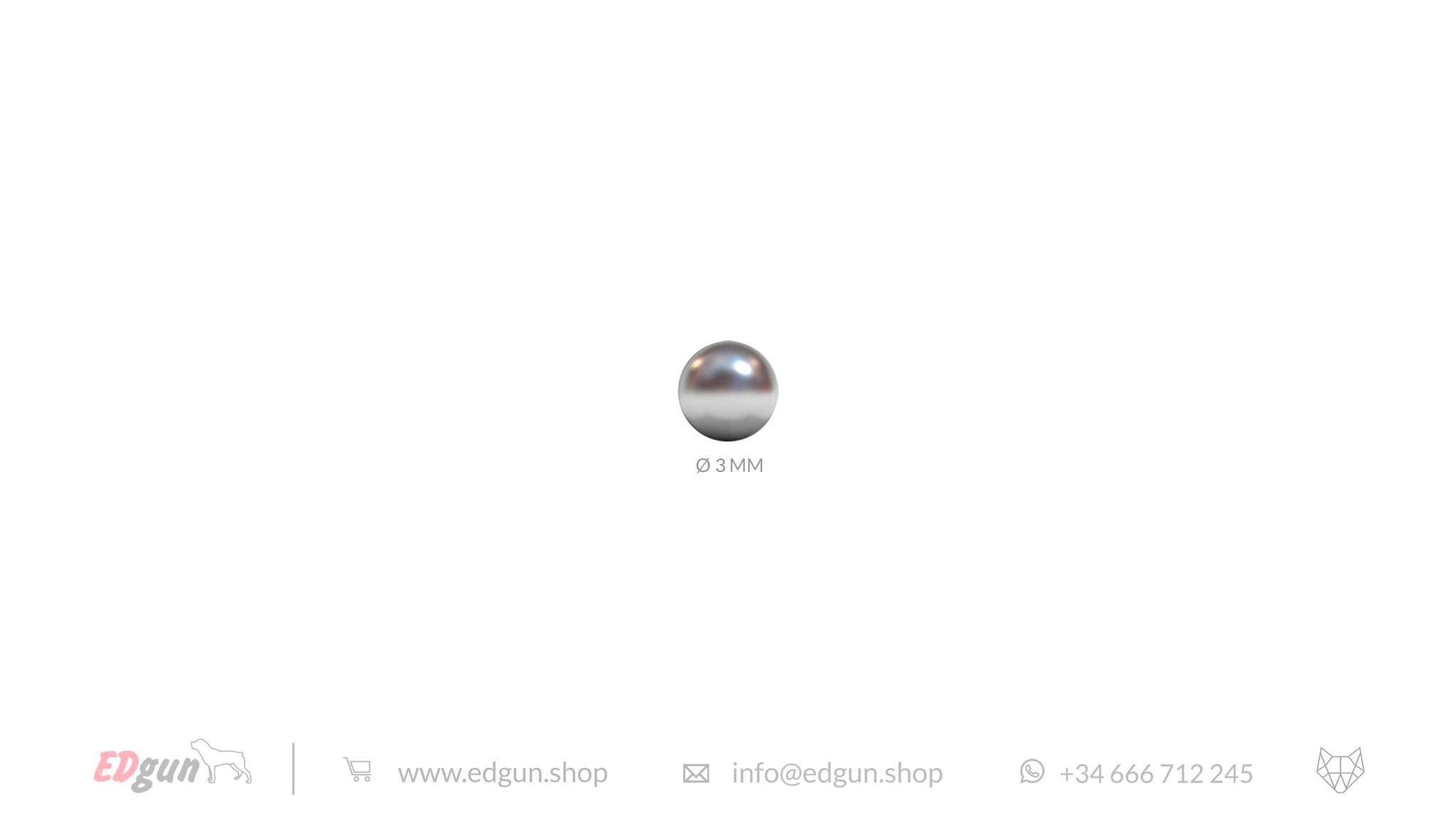 3mm steel ball