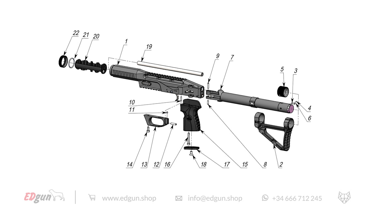 Leshiy Classic Spare Parts: General KL000000-00 diagram