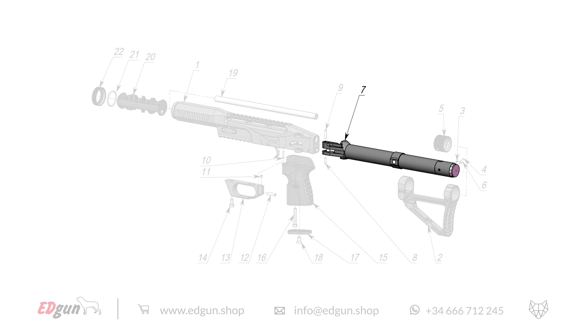 Leshiy Classic Spare Parts: General KL000000-00 diagram