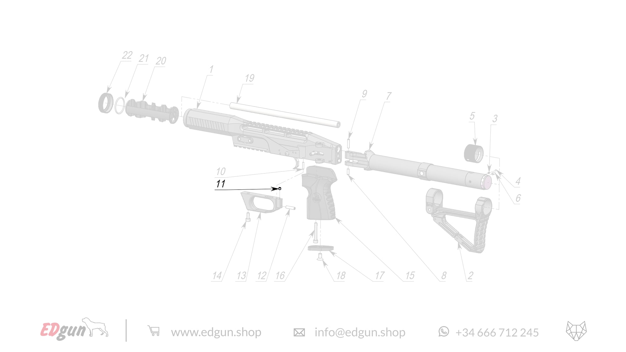 Leshiy Classic Spare Parts: General KL000000-00 diagram