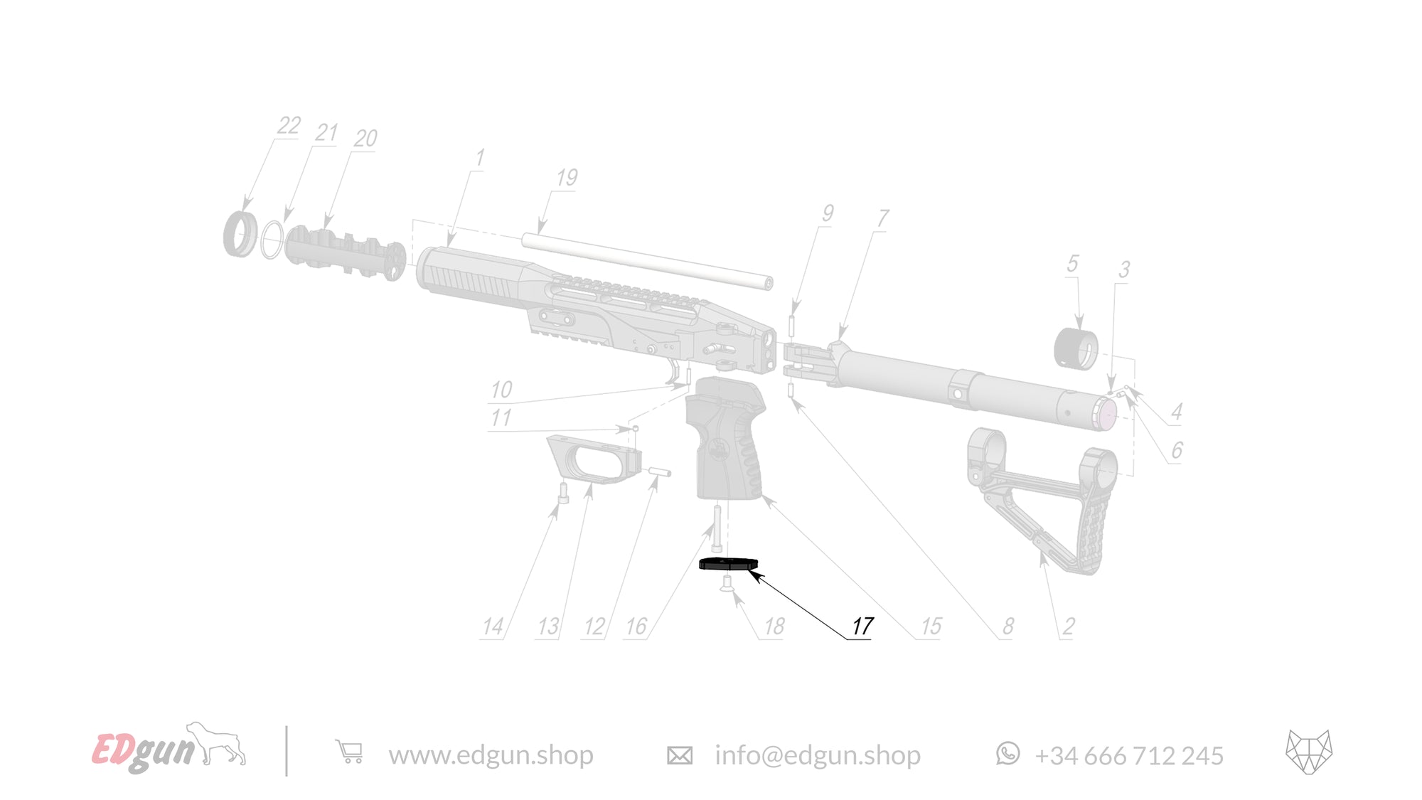 Leshiy Classic Spare Parts: General KL000000-00 diagram