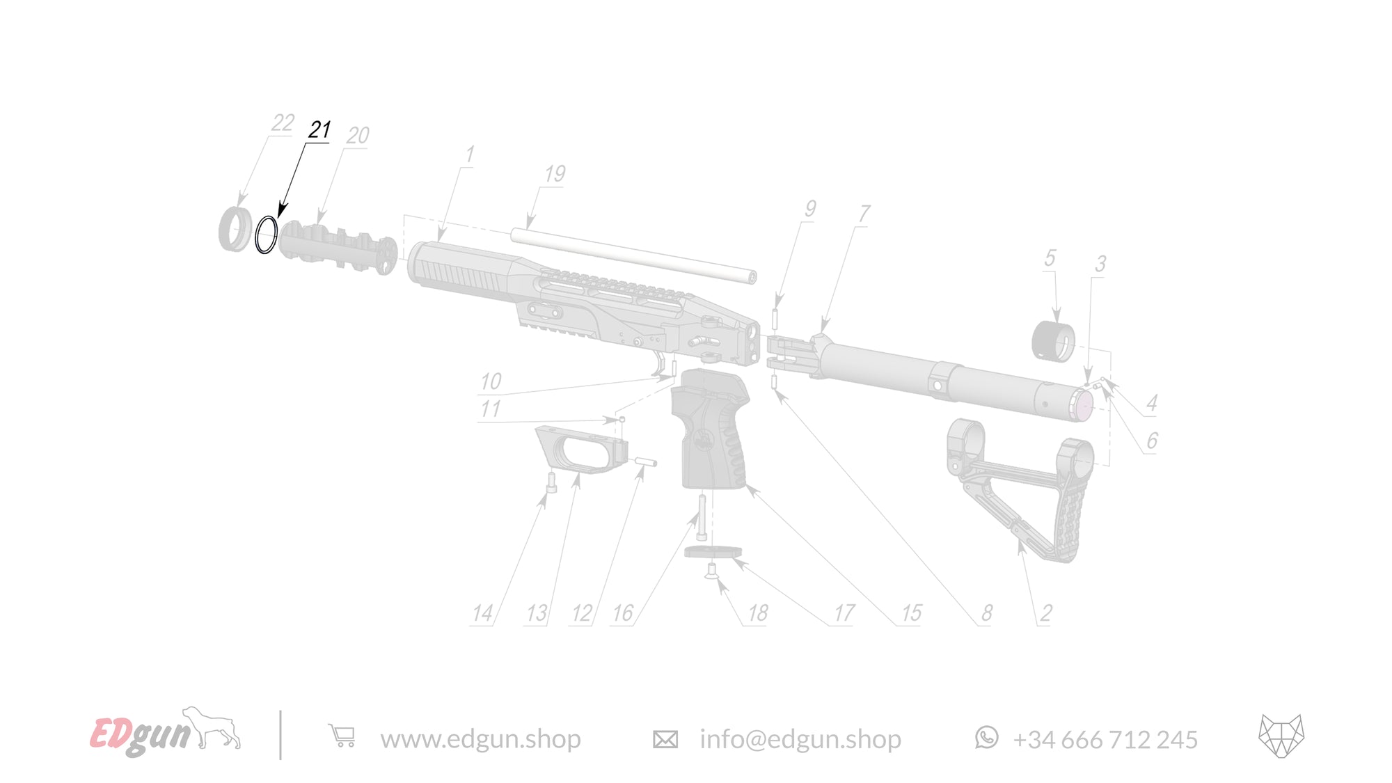 Leshiy Classic Spare Parts: General KL000000-00 diagram